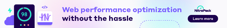 web performance without the hassle