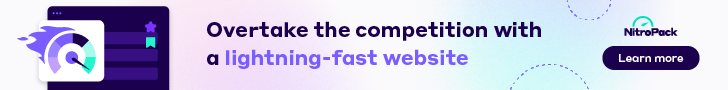 overtake the competition with a lightening fast website